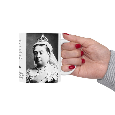 Queen Victoria Royal Family England History Gift for Woman Ceramic Coffee Mug 11oz