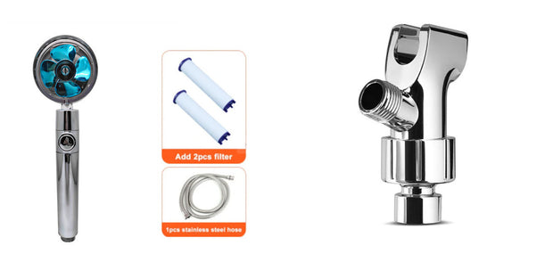 360 Rotating Water-Saving Shower Head