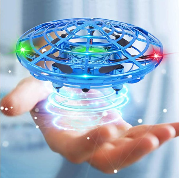 Flying Helicopter Mini Drone UFO – Infrared Induction RC Drone for Kids