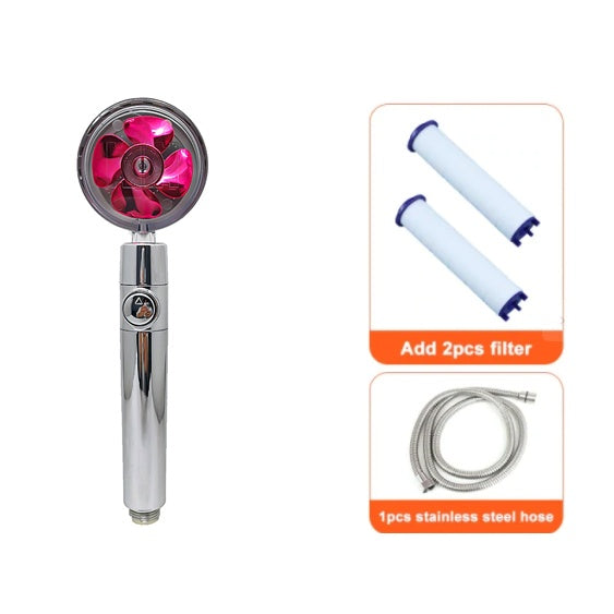 360 Rotating Water-Saving Shower Head