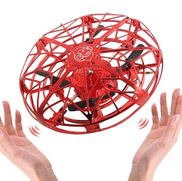 Flying Helicopter Mini Drone UFO – Infrared Induction RC Drone for Kids
