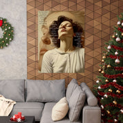 Art Print, Vertical Wall Art, Matte Poster Print, Lucian Freud Inspired Painting, Home Decor Gift