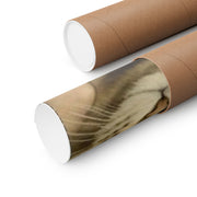 Lucian Freud Inspired Matte Vertical Poster, Woman with Cat Art Print, 20x30 Wall Art, Home Decor, Bedroom Decor, Living Room Decor