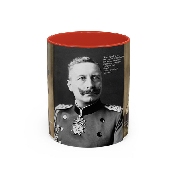 German History Commemorative Coffee Mug, Otto von Bismarck Kaiser Wilhelm, Tea Cup, Historical Gift, Gift for History Buffs