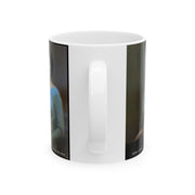 Ceramic Mug 11oz Mother of Three with New Earrings Mother's Day Gift by Zin Lim, 2006; Order of Merit Winner