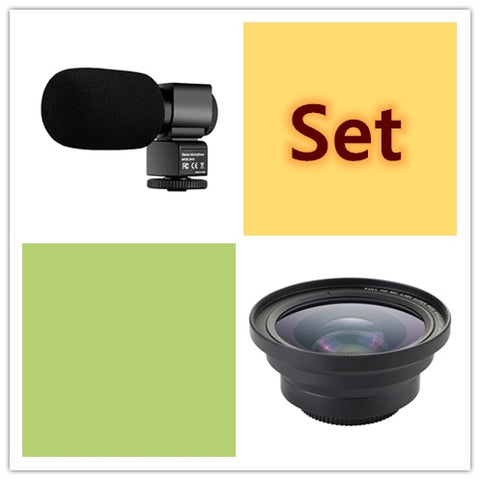 3.0 Inch Touch Screen 4K Digital Video Camera with WiFi & Remote Control