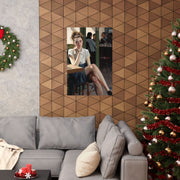 Portrait Matte Vertical Poster, Nick Palsgraf Art, Mother McAuley High School, Fox's Pizza, 1977, Neurotic Tension,