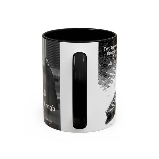 Vintage Art Accent Coffee Mug, Photo by Eugene Atget, Teri Kulat Quotation, Unique Gift for Therapists, 11oz Mug, Chic Coffee Cup, Art