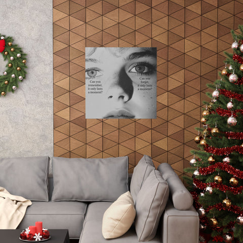 Poster- "The Transience" Photo Design by Nick Palsgraf, Dichotomy of Sexual Desire, Remember and Forget, Wall Art Decor,