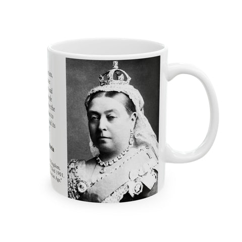 Queen Victoria Royal Family England History Gift for Woman Ceramic Coffee Mug 11oz