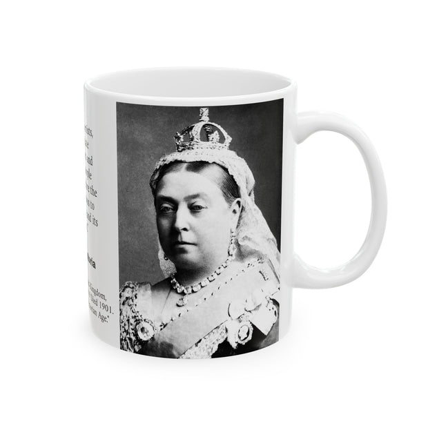 Queen Victoria Royal Family England History Gift for Woman Ceramic Coffee Mug 11oz