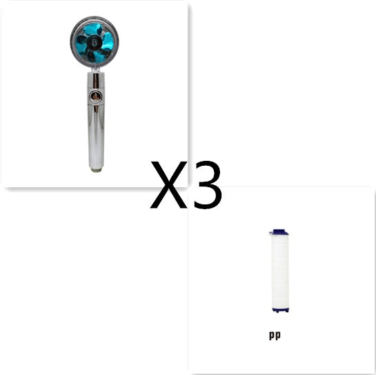 360 Rotating Water-Saving Shower Head