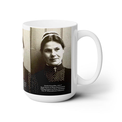 At-Large, Nazi War Criminal Collection Coffee Mug 15 Oz