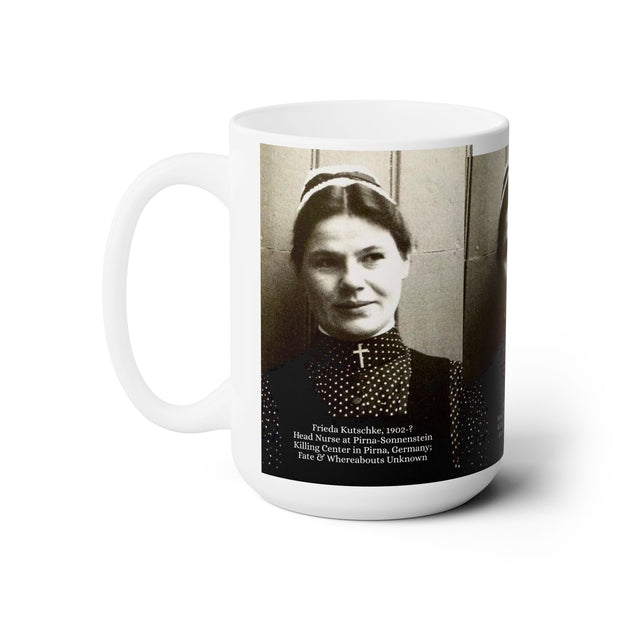 At-Large, Nazi War Criminal Collection Coffee Mug 15 Oz