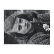 Arctic Fleece Blanket Sophie Scholl 1921-1943 German Anti-Nazi Resistance Fighter