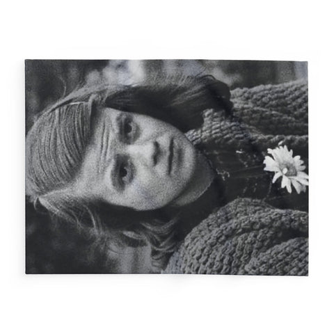 Arctic Fleece Blanket Sophie Scholl 1921-1943 German Anti-Nazi Resistance Fighter