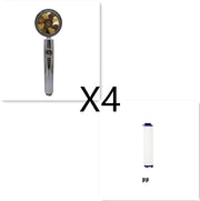 360 Rotating Water-Saving Shower Head