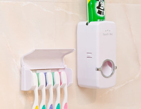 Bathroom Accessories Set with Toothbrush Holder 