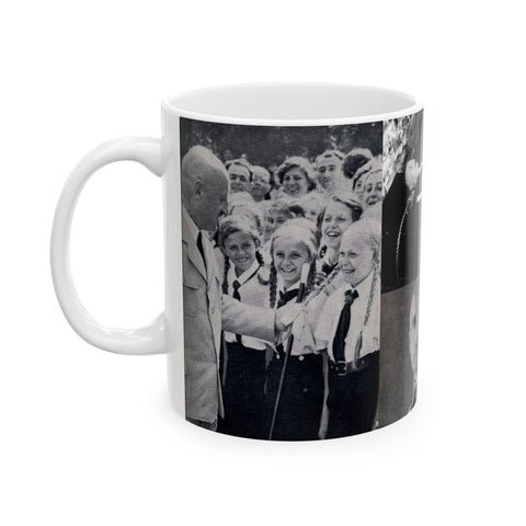 Julius Streicher Mug, 11oz Ceramic Cup for History Buffs, Nazi Germany Enthusiasts, Historical Collectors, Der Sturmer Publisher