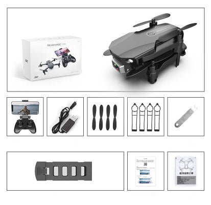 Folding Drone – HD 4K Mini Quadcopter with Camera for Aerial Photography & RC Airplane Toy
