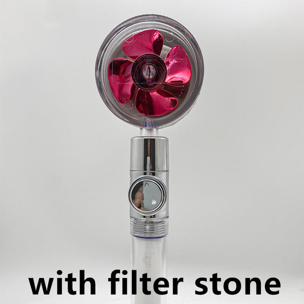 360 Rotating Water-Saving Shower Head
