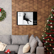 Matte Horizontal Posters "Nosferatu's Mistress is Merely Blindfolded" by Nick Palsgraf Poster