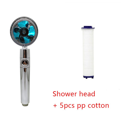 360 Rotating Water-Saving Shower Head