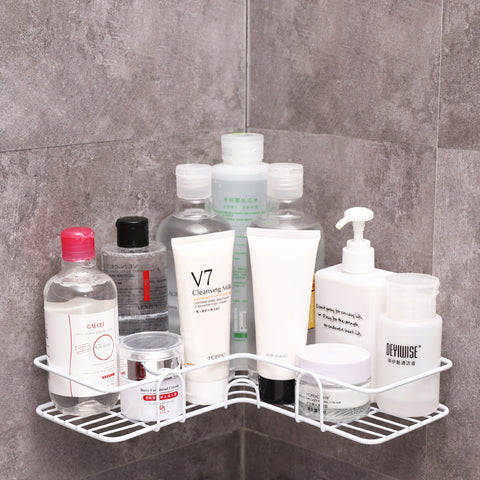 Wrought Iron Bathroom Corner Shelf
