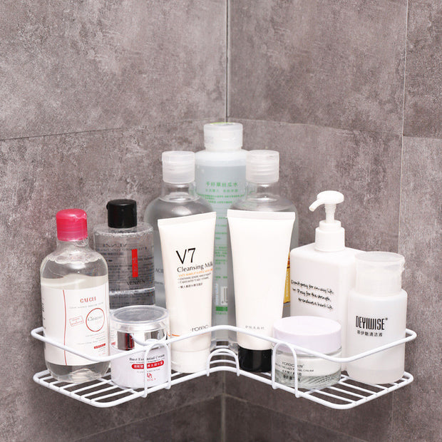 Wrought Iron Bathroom Corner Shelf
