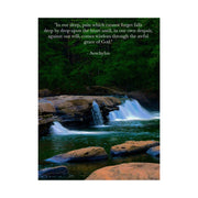 Matte Vertical Posters Award Winning Nicole Martinelli Photo & Aechylus "Pain Drop by Drop"