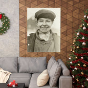 Vintage Coal Miner Matte Poster, West Virginia Historical Wall Art Print,