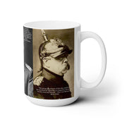 Coffee Mug Otto von Bismarck Kaiser Wilhelm II Commemorative Mug; Father's Day