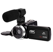 3.0 Inch Touch Screen 4K Digital Video Camera with WiFi & Remote Control