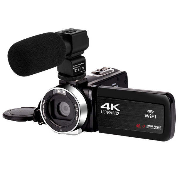 3.0 Inch Touch Screen 4K Digital Video Camera with WiFi & Remote Control