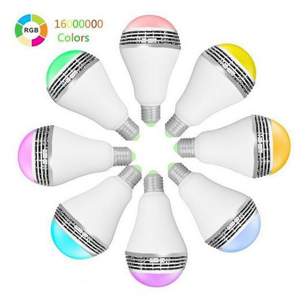 LED Smart Bluetooth Speaker Bulb