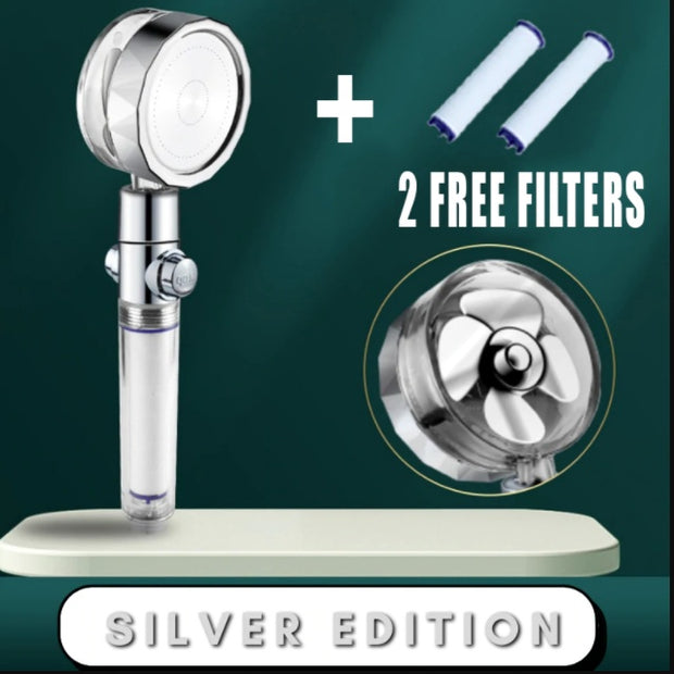 360 Rotating Water-Saving Shower Head