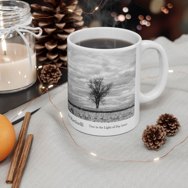 Ceramic Mug 11oz "Tree in the Light of Day" by Award-Winning Nicole Martinelli (2021)