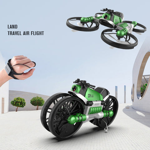 WiFi FPV RC Drone Motorcycle 2-in-1 – Foldable Quadcopter with Camera & Altitude Hold