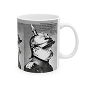 Ceramic Mug 11oz Otto von Bismarck Coffee Mug Iron and Blood Otto von Bismarck German History