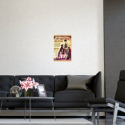 Vertical Poster Door to Door Masturbation Man of Women to Cure Hysteria in the Late 1800's