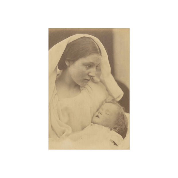 Fine Art Posters - Reproduction of Julia Margaret Cameron's 'Madonna Riposata' (1865) - Photographic Fine Art Pioneer 1815-1879, Vintage Art