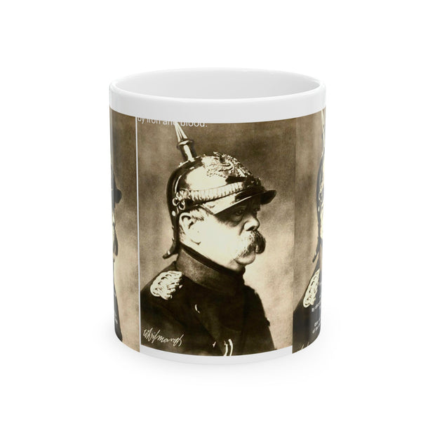 Ceramic Mug 11oz Otto von Bismarck German History Commemorative Coffee Cup