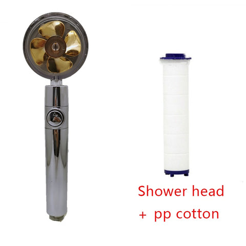 360 Rotating Water-Saving Shower Head