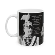 Kaiser Wilhelm II Coffee Mug, German King Historical Tea Cup, Almighty Instrument Reflective Drinkware, Gift for History Buff, Political