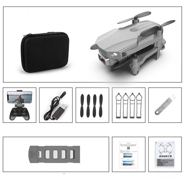 Folding Drone – HD 4K Mini Quadcopter with Camera for Aerial Photography & RC Airplane Toy