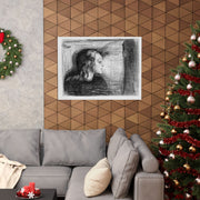 Matte Horizontal Posters The Sick Child Version 2 by Edvard Munch Norwegian (1894) Courtesy Art Institute of Chicago