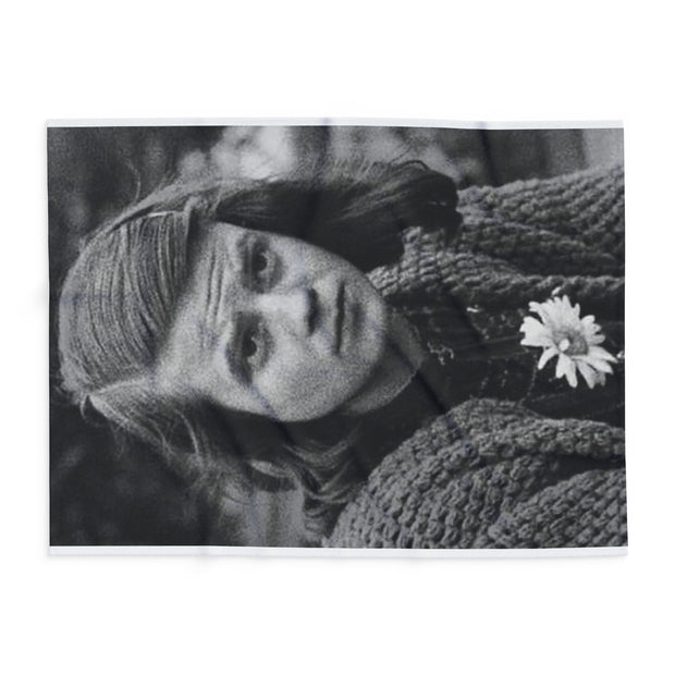 Arctic Fleece Blanket Sophie Scholl 1921-1943 German Anti-Nazi Resistance Fighter