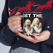 Ceramic Mug, Nuns Catholic Church Gift for Convent, Nun, Dining Room, Religious Coffee Cup, 11oz