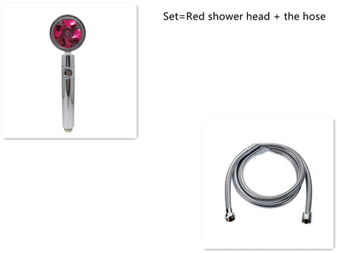 360 Rotating Water-Saving Shower Head