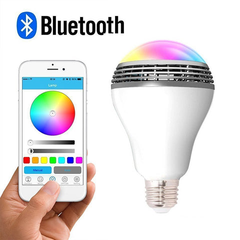 LED Smart Bluetooth Speaker Bulb